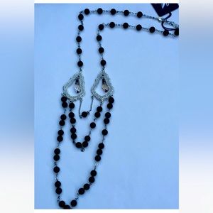 Swarovski long Dauphin necklace NIB / NWT